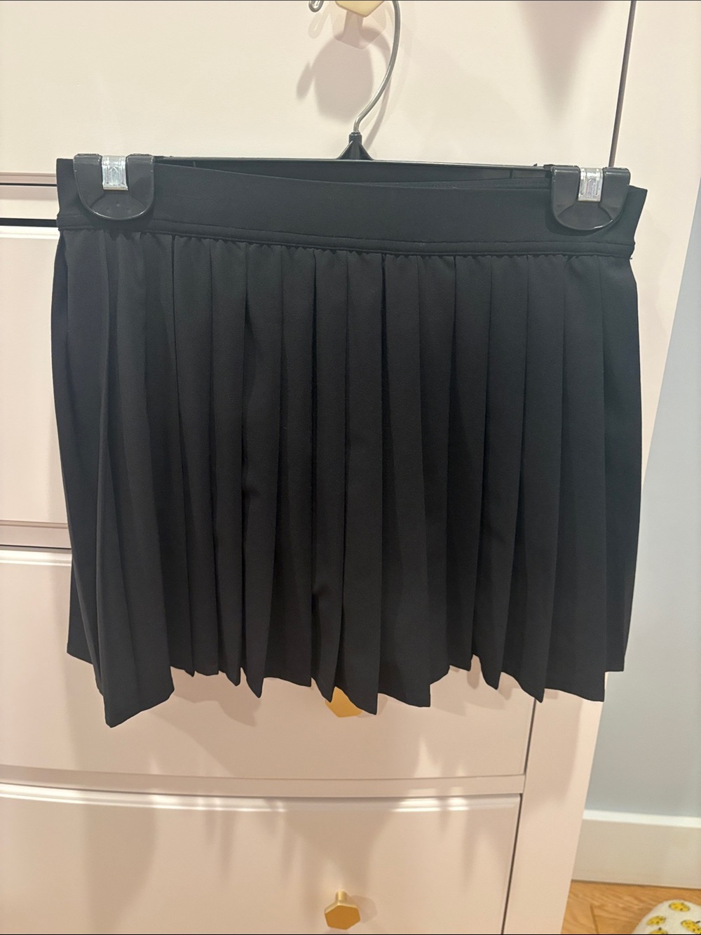 lululemon athletica Black Pleated Mini Skirt